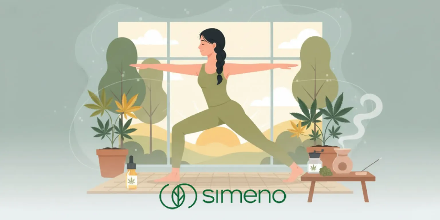 Як приймати CBD перед йогою